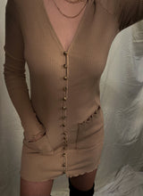 Load image into Gallery viewer, Skylar Ribbed Dress